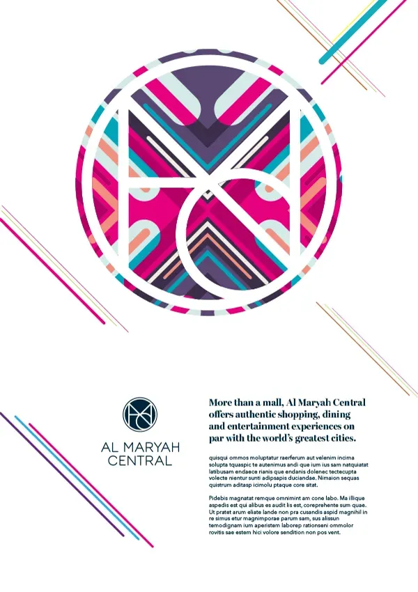 Al Maryah Central Posters Graphic B