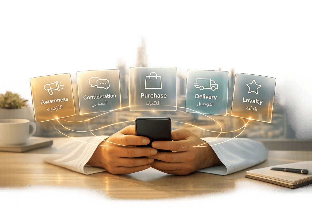 Brand-Husl mobile app showcasing customer engagement features.
